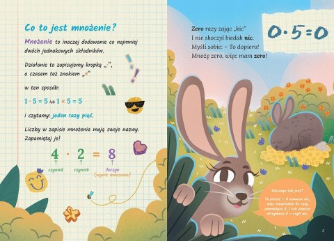 Ilustrowana Tabliczka Mnożenia Rymujesz i zapamiętujesz! Greg