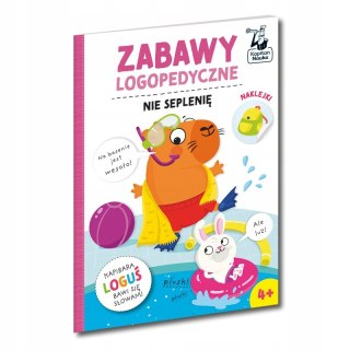 Kapibara Loguś Zabawy logopedyczne Nie seplenię Kapitan Nauka Edgard