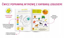 Kapibara Loguś Zabawy logopedyczne Nie seplenię Kapitan Nauka Edgard
