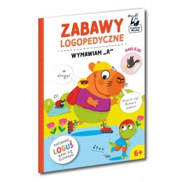 Kapibara Loguś Zabawy logopedyczne Wymawiam „r