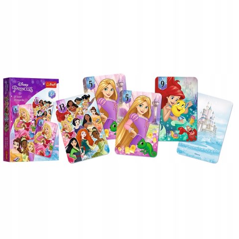 Karty Piotruś Księżniczki Gra karciana dla najmłodszych Trefl Disney