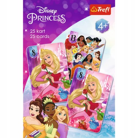 Karty Piotruś Księżniczki Gra karciana dla najmłodszych Trefl Disney