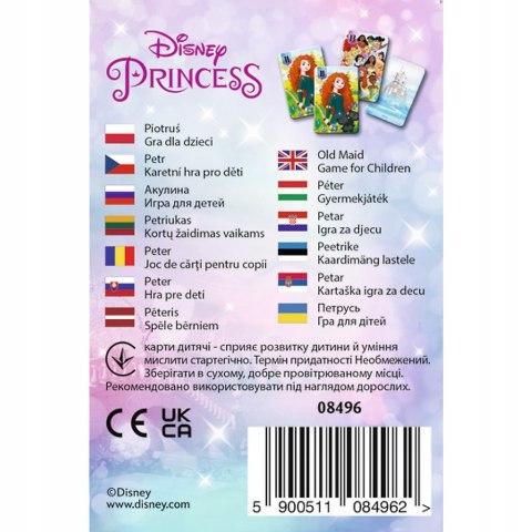 Karty Piotruś Księżniczki Gra karciana dla najmłodszych Trefl Disney