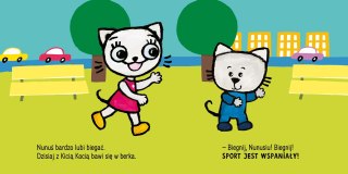 Kicia Kocia i Nunuś Sport jest wspaniały Anita Głowińska