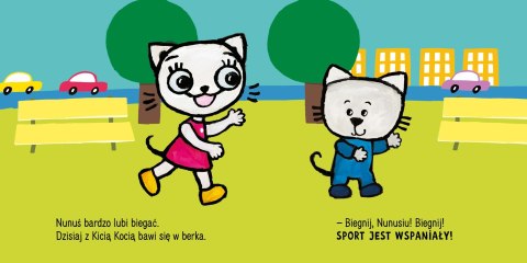 Kicia Kocia i Nunuś Sport jest wspaniały Anita Głowińska