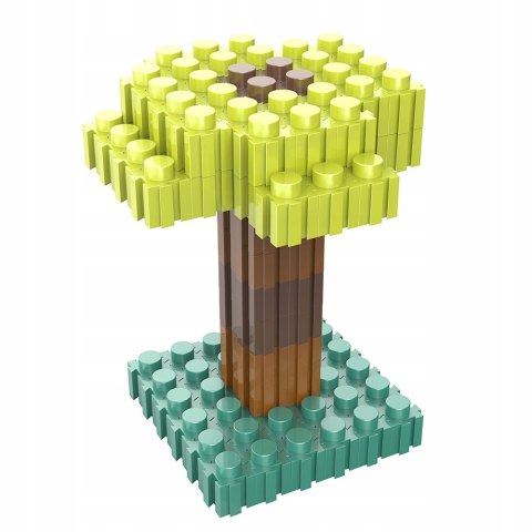 Klocki Małych Geniuszy 800 elementów Pikselowe Walizka Klocki Konstrukcyjne