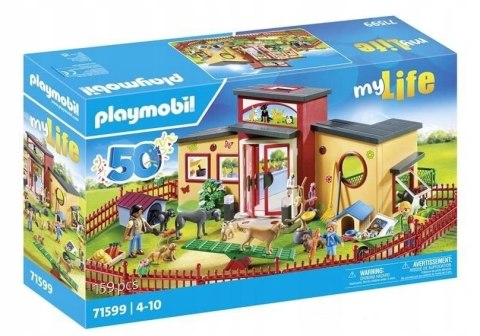 Klocki Playmobil 71599 My Life Hotel Dla Zwierząt Łapka Pieski Psy