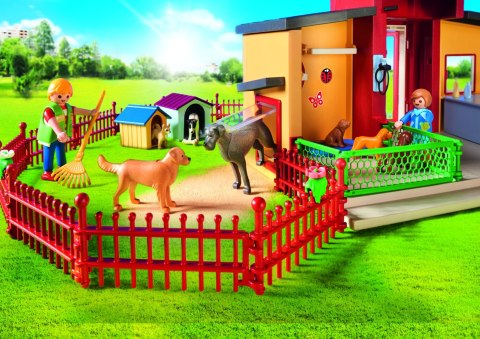 Klocki Playmobil 71599 My Life Hotel Dla Zwierząt Łapka Pieski Psy