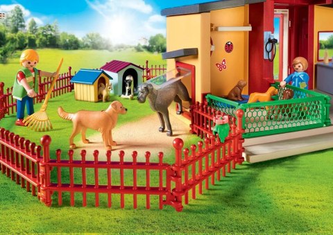 Klocki Playmobil 71599 My Life Hotel Dla Zwierząt Łapka Pieski Psy