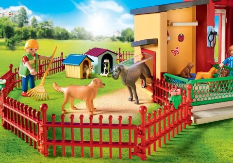 Klocki Playmobil 71599 My Life Hotel Dla Zwierząt Łapka Pieski Psy