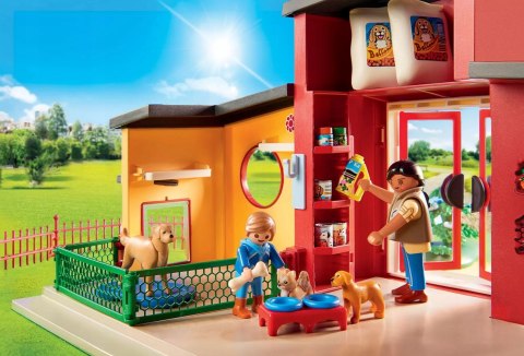 Klocki Playmobil 71599 My Life Hotel Dla Zwierząt Łapka Pieski Psy