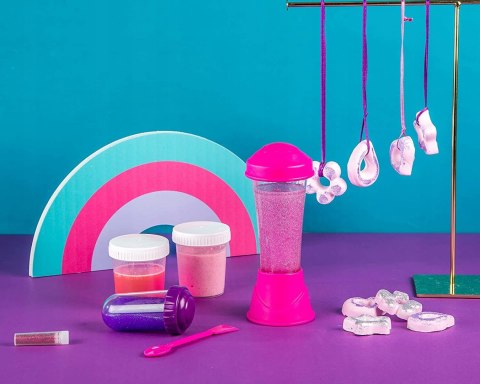 Laboratorium Brokatu Slime Zestaw Kreatywny Naukowa Zabawa Clementoni 8+