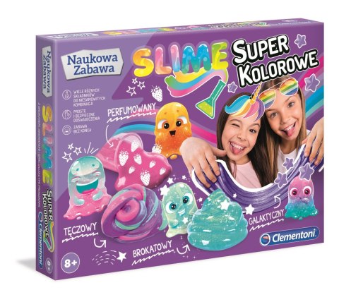 Laboratorium Slime kolorowe 50636 Clementoni