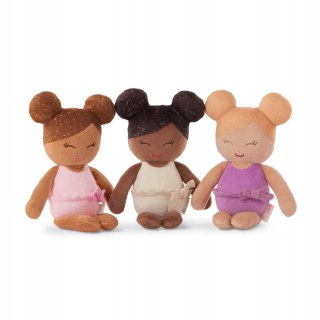 Zestaw 3 laleczek kąpielowych z koszykiem LullaBaby Bath Dolls Trio B.Toys