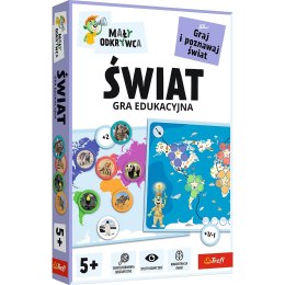 Mały Odkrywca Świat Trefl Gra Edukacyjna 5+