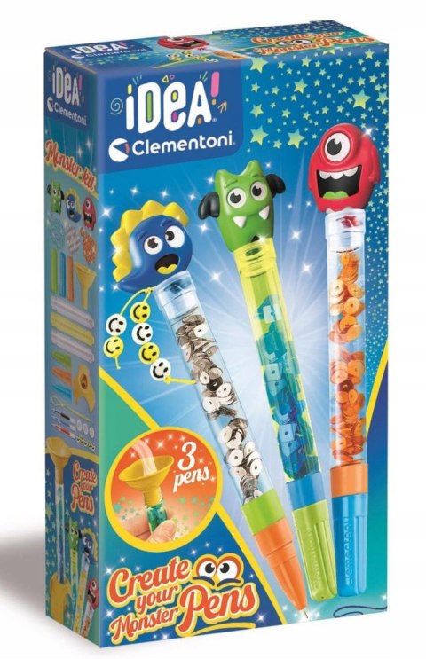 Mini Fabryka Długopisów Potwory 18833 Clementoni Idea