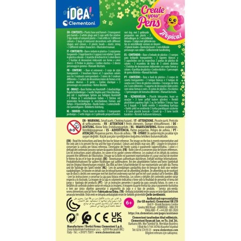 Mini Fabryka Długopisów Tropikalnych 18830 Clementoni Idea