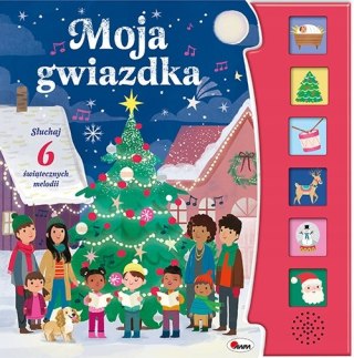 Moja gwiazdka Książka dźwiękowa Świąteczna Święta 6 Melodii