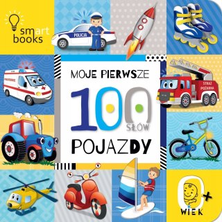 Moje Pierwsze 100 Słów Pojazdy 0+ Smartbooks Książeczka Malucha