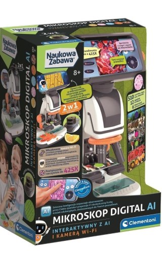 Naukowa zabawa Mikroskop Digital 50406 Clementoni