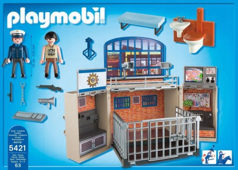 Playmobil 5421 Klocki City Action Komisariat Policji Game Box Policja