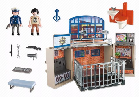 Playmobil 5421 Klocki City Action Komisariat Policji Game Box Policja