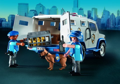 Playmobil Action Heroes 71597 Transporter pieniędzy Policyjny Policja