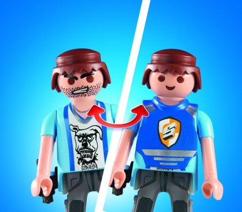 Playmobil Action Heroes 71597 Transporter pieniędzy Policyjny Policja