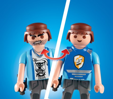 Playmobil Action Heroes 71597 Transporter pieniędzy Policyjny Policja