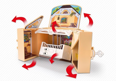 Playmobil Country 5418 Stadnina koni Box Pudełko Składany