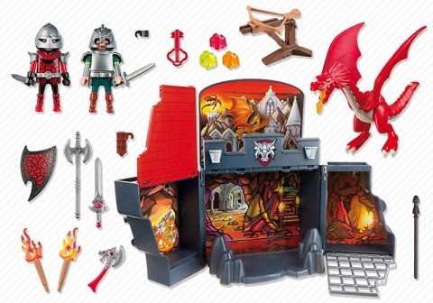 Playmobil Dragons 5420 Smoczy Loch Smoki Smocza Kraina Domek na kluczyk