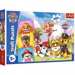 Puzzle 100 elementów Nieustraszone dziewczyny Psi Patrol 16520 Trefl