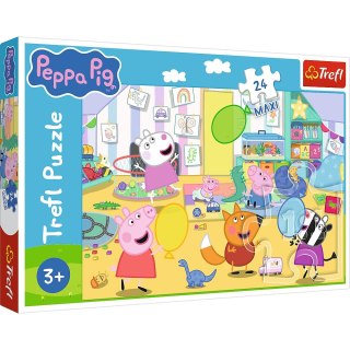 Puzzle 24 Maxi Świnka Peppa Piękna Peppa 14367 Trefl