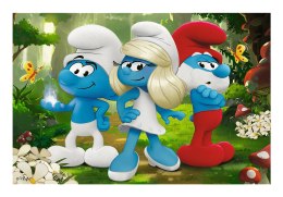 Puzzle 60 elementów Smerfy Zaczarowany las 17401 Trefl