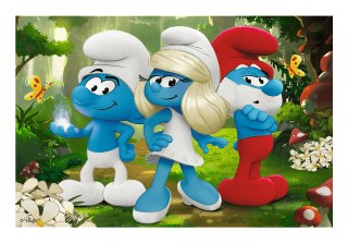 Puzzle 60 elementów Smerfy Zaczarowany las 17401 Trefl