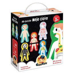 Puzzle CzuCzu Ale puzzle 84 elementów Moje ciało
