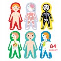 Puzzle CzuCzu Ale puzzle 84 elementów Moje ciało