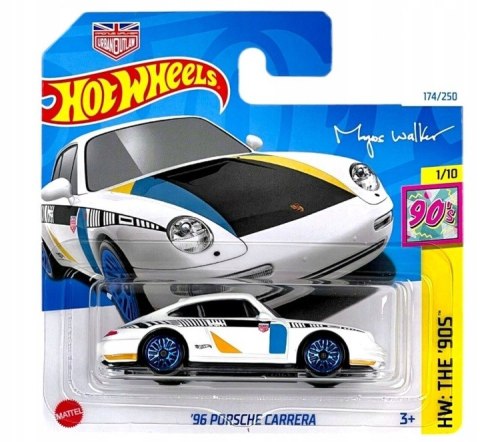 Samochodzik Hot Wheels '96 Porsche Carrera HTF01
