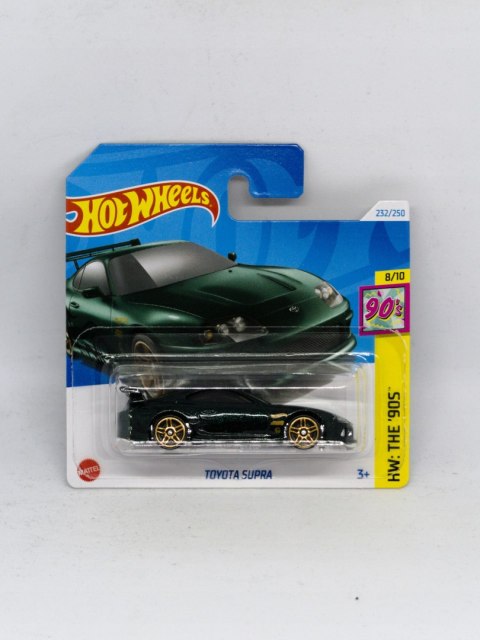 Samochodzik Hot Wheels HTB09 Toyota Supra Zielona