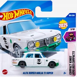 Samochodzik Hot Wheels JBB98 Alfa Romeo Giulia Ti Super
