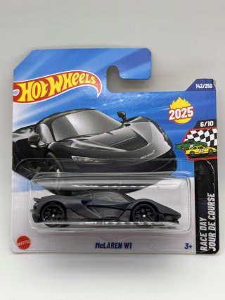Samochodzik Hot Wheels – metalowy McLaren W1 Race Day model JBC17 Mattel