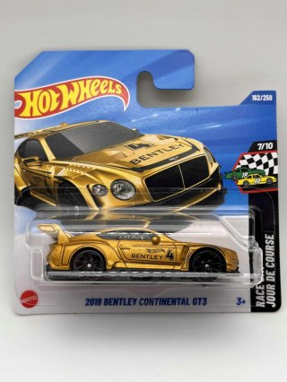 Samochodzik Hot Wheels JBC18 Bentley Continental GT3 2018 Race Day