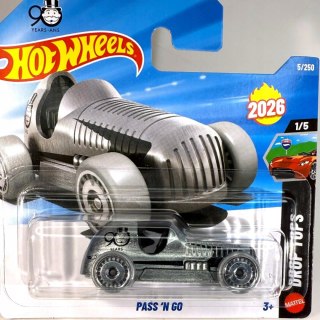 Samochodzik Hot Wheels JJH30 Pass'N Go Pionek do gry Monopoly Srebrny
