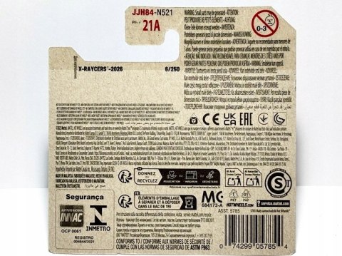 Samochodzik Hot Wheels JJH84 RD-06 X-Raycers