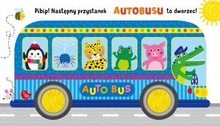 Sensoksiążka Pojazdy Książka Sensoryczna 10 dźwięków Sensoryka Malucha