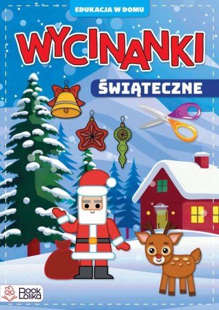 Świąteczne wycinanki Bookolika Święta Wycinanka Edukacja w domu