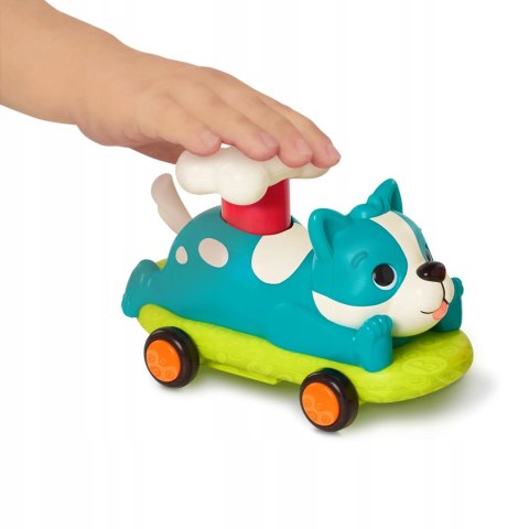 Zestaw 2 autek Piseke Kotek z napędem push&go B.Toys BX2419Z