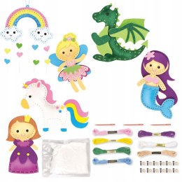 Zestaw Kreatywny do Szycia Filcowe Wyszywanki Baśnie Askato 127774