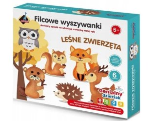 Zestaw Kreatywny do Szycia Filcowe Wyszywanki Zwierzęta Askato 127781