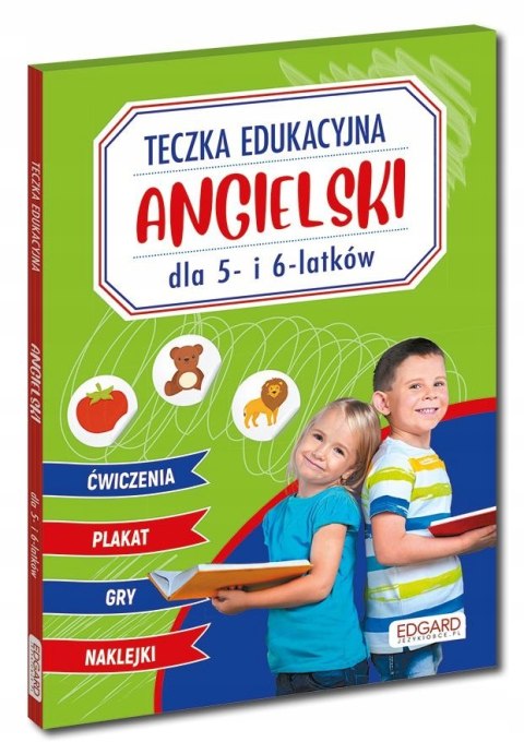 Angielski Teczka edukacyjna dla 5 i 6-latków Kapitan Nauka